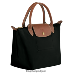 черен Жени le pliage оригинална чанта чанти Longchamp 6084PZ198 - Image 3