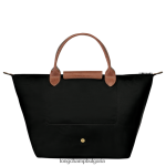 черен Жени le pliage оригинална чанта чанти Longchamp 6084PZ204 - Image 4