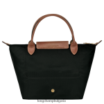 черен Жени le pliage оригинална чанта чанти Longchamp 6084PZ198 - Image 4