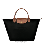 черен Жени le pliage оригинална чанта чанти Longchamp 6084PZ204