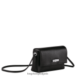 черен Жени Roseau есенциален съединител кожени изделия Longchamp 6084PZ9 - Image 3