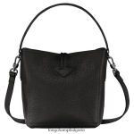 черен Жени Roseau Essential Bucket bag чанти Longchamp 6084PZ92 - Image 4