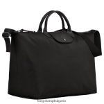 черен мъже енергийна пътна чанта le pliage чанти Longchamp 6084PZ780 - Image 3