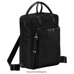 черен мъже енергийна раница le pliage чанти Longchamp 6084PZ451 - Image 3