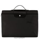 черен мъже зелена папка за документи le pliage чанти Longchamp 6084PZ492