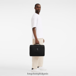 черен мъже куфарче Boxford чанти Longchamp 6084PZ1091 - Image 2