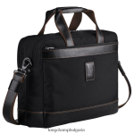 черен мъже куфарче Boxford чанти Longchamp 6084PZ1096 - Image 2
