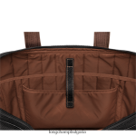 черен мъже куфарче Boxford чанти Longchamp 6084PZ1096 - Image 4