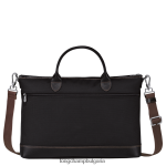 черен мъже куфарче Boxford чанти Longchamp 6084PZ464 - Image 4