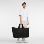 черен мъже пътна чанта boxford чанти Longchamp 6084PZ765 - Image 2