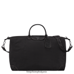черен мъже пътна чанта boxford чанти Longchamp 6084PZ771