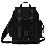 черен мъже раница boxford чанти Longchamp 6084PZ1102