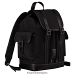 черен мъже раница boxford чанти Longchamp 6084PZ1102 - Image 3