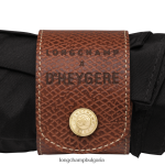 черен мъже чадър аксесоари Longchamp X D'heygere 6084PZ962 - Image 4
