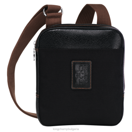 черен мъже чанта boxford през рамо чанти Longchamp 6084PZ1107