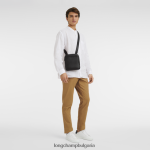 черен мъже чанта за кръст le foulonne чанти Longchamp 6084PZ1122 - Image 2