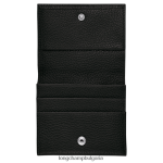 черен мъже le foulonne кесия за монети кожени изделия Longchamp 6084PZ542 - Image 2