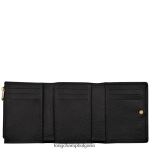 черен мъже le foulonne портфейл кожени изделия Longchamp 6084PZ595 - Image 2