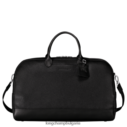черен мъже le foulonne пътна чанта чанти Longchamp 6084PZ823