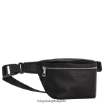 черен мъже le foulonne чанта за колан чанти Longchamp 6084PZ456 - Image 2