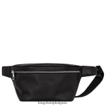 черен мъже le foulonne чанта за колан чанти Longchamp 6084PZ456