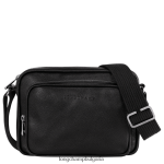 черен мъже le foulonne чанта за фотоапарат чанти Longchamp 6084PZ1117