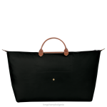 черен мъже le pliage оригинална чанта за пътуване чанти Longchamp 6084PZ812 - Image 4