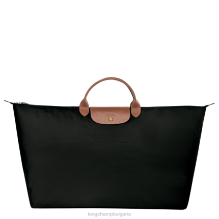 черен мъже le pliage оригинална чанта за пътуване чанти Longchamp 6084PZ812