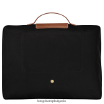 черен мъже le pliage оригинално куфарче чанти Longchamp 6084PZ485 - Image 3