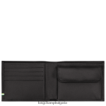 черен мъже sur seine портфейл кожени изделия Longchamp 6084PZ17 - Image 3