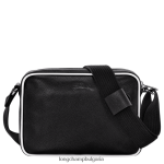 Черно бяла мъже le foulonne чанта за фотоапарат чанти Longchamp 6084PZ1124 - Image 4