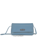шисти Жени Roseau есенциален съединител кожени изделия Longchamp 6084PZ12