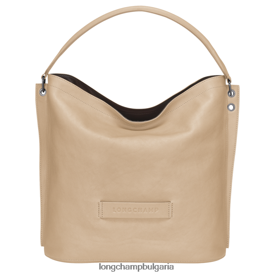 бежово Жени 3d скитник чанта чанти Longchamp 6084PZ399