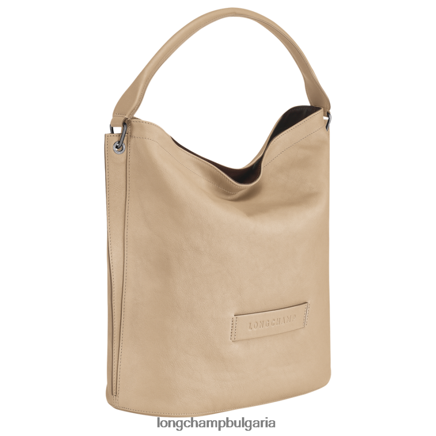 бежово Жени 3d скитник чанта чанти Longchamp 6084PZ399