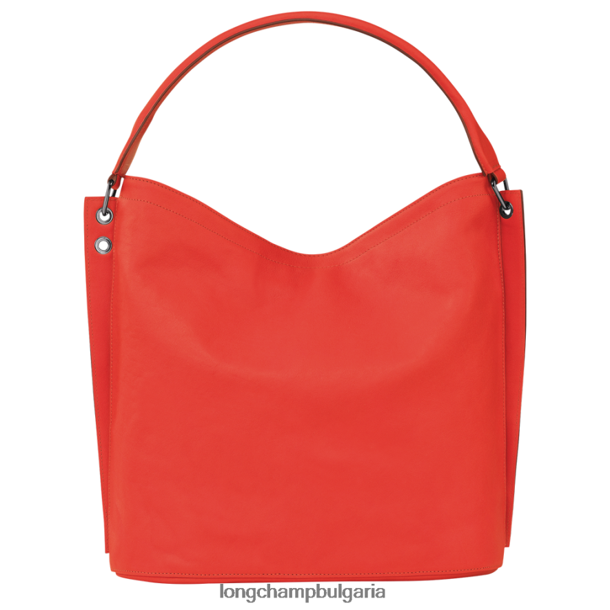 оранжево Жени 3d скитник чанта чанти Longchamp 6084PZ401