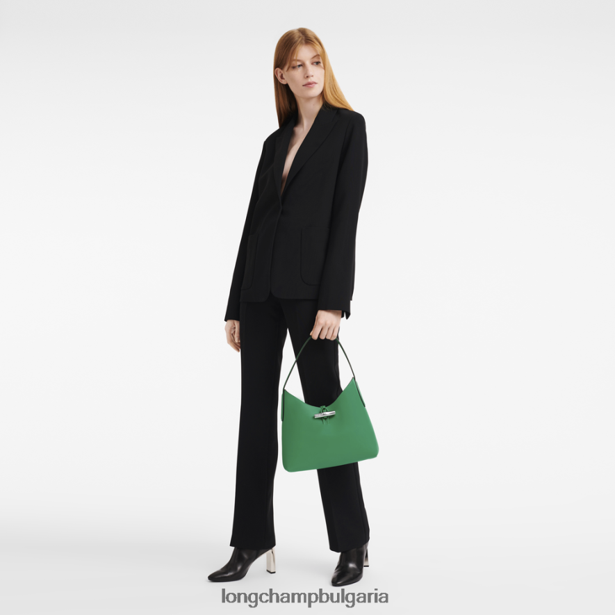 трева/зелена светлина Жени розова скитник чанта чанти Longchamp 6084PZ366