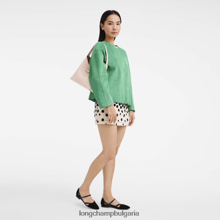 бледо розово Жени розова скитник чанта чанти Longchamp 6084PZ367