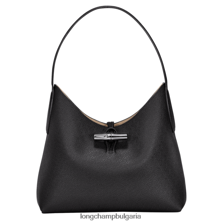 черен Жени розова скитник чанта чанти Longchamp 6084PZ375