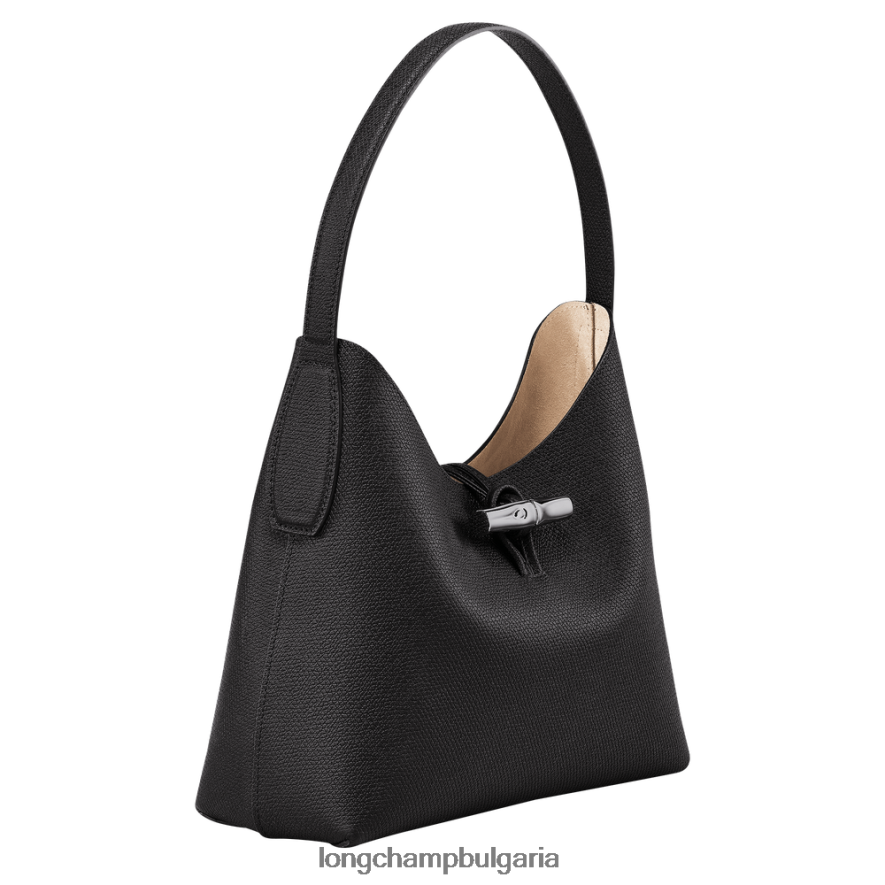 черен Жени розова скитник чанта чанти Longchamp 6084PZ375