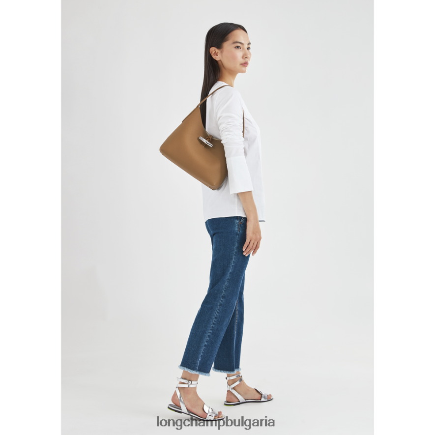 естествено Жени розова скитник чанта чанти Longchamp 6084PZ376