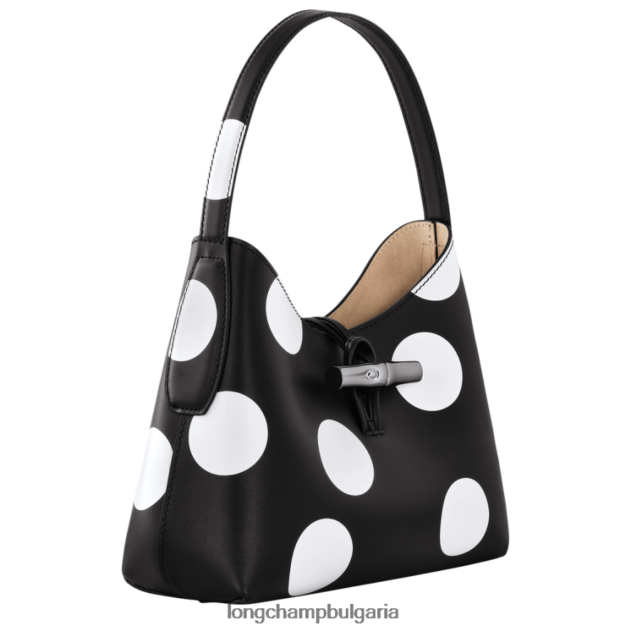 черен Жени розова скитник чанта чанти Longchamp 6084PZ383