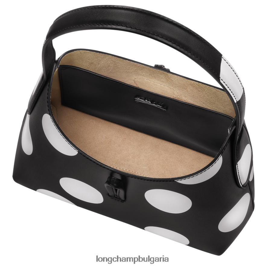 черен Жени розова скитник чанта чанти Longchamp 6084PZ383