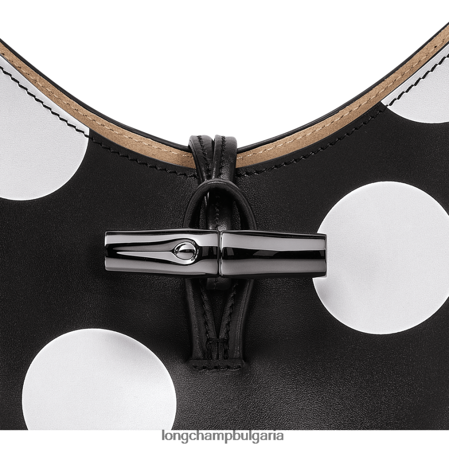 черен Жени розова скитник чанта чанти Longchamp 6084PZ383