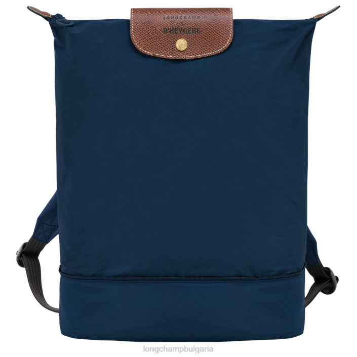 военноморски флот Жени чанта/раница през рамо чанти Longchamp X D'heygere 6084PZ326
