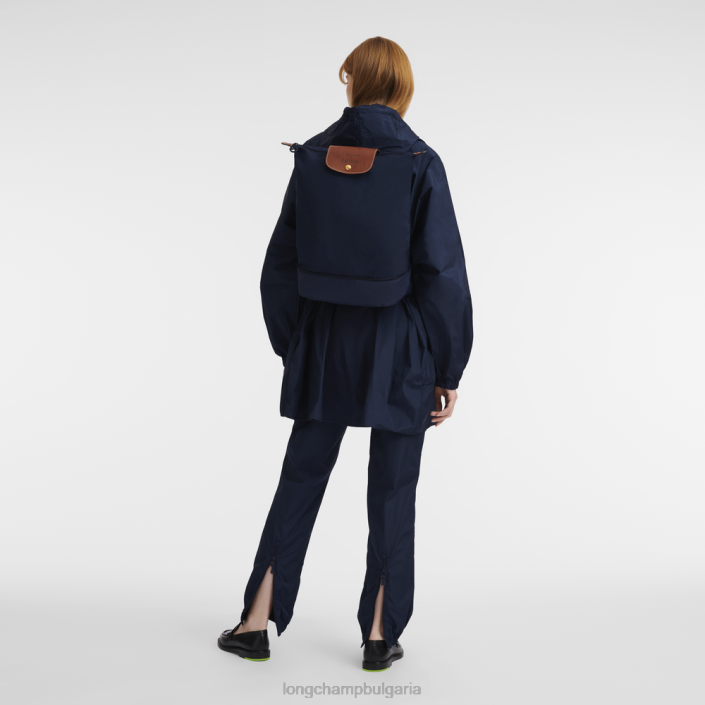 военноморски флот Жени чанта/раница през рамо чанти Longchamp X D'heygere 6084PZ326