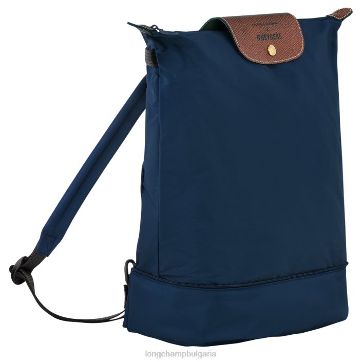 военноморски флот Жени чанта/раница през рамо чанти Longchamp X D'heygere 6084PZ326