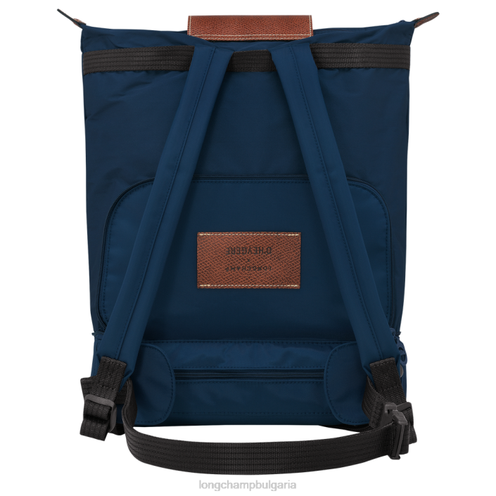 военноморски флот Жени чанта/раница през рамо чанти Longchamp X D'heygere 6084PZ326