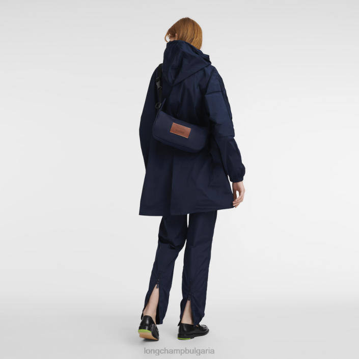 военноморски флот Жени чанта/раница през рамо чанти Longchamp X D'heygere 6084PZ326