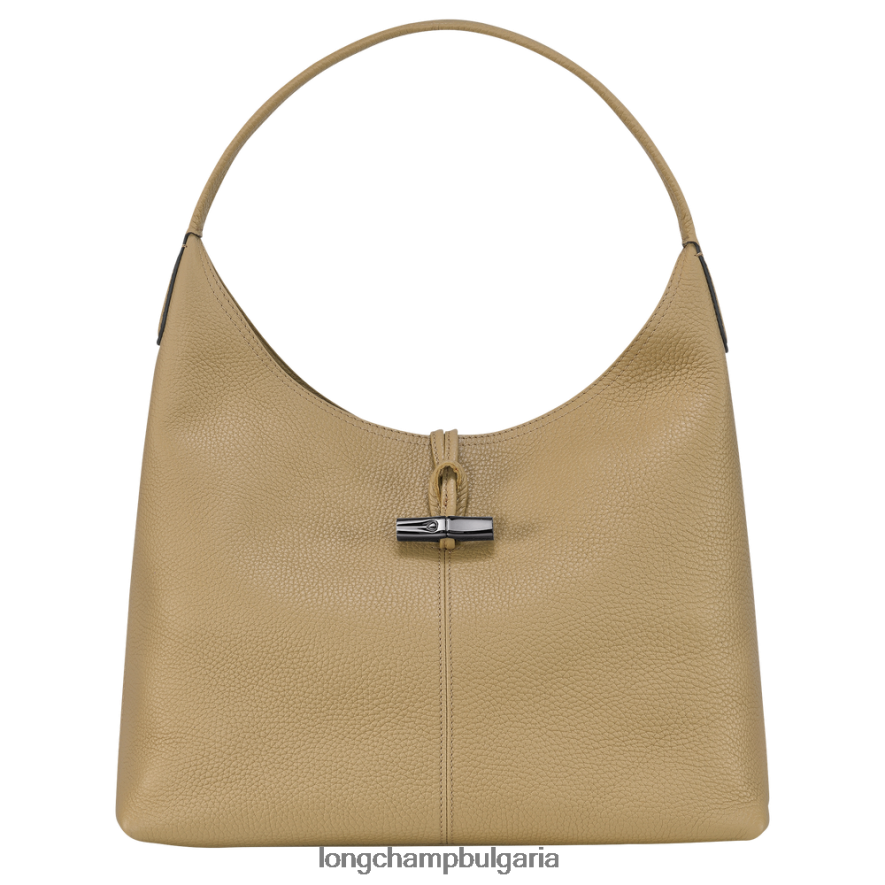 бежово Жени чанта Roseau Essential Hobo чанти Longchamp 6084PZ32