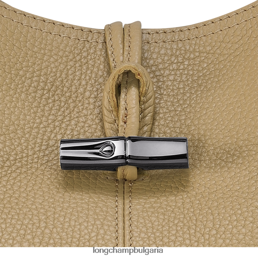 бежово Жени чанта Roseau Essential Hobo чанти Longchamp 6084PZ32